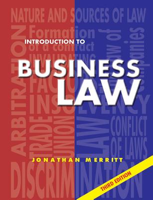 Cover for Introduction to Business Law 3rd Ed: Third Edition