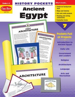 History Pockets: Ancient Egypt, Grade 4 - 6 Teacher Resource Cover Image
