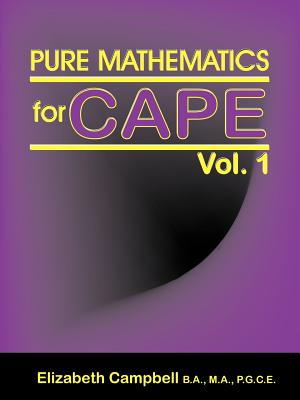 Pure Mathematics for Cape Vol. 1 Cover Image