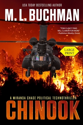 Chinook (large print): a political technothriller (Miranda Chase #6)