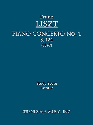 Piano Concerto No.1, S.124: Study score Cover Image
