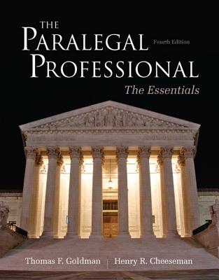 The Paralegal Professional: Essentials Cover Image