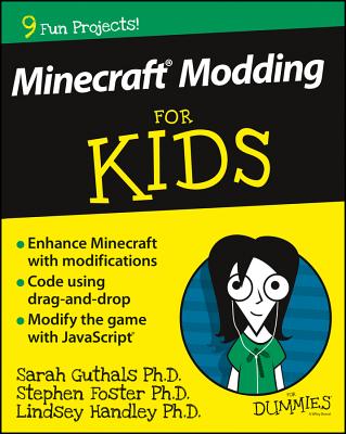 Minecraft Modding for Kids for Dummies Cover Image