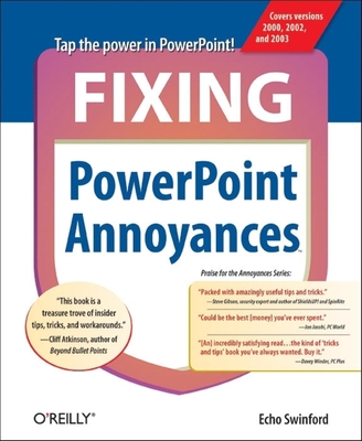 Fixing PowerPoint Annoyances: How to Fix the Most Annoying Things about Your Favorite Presentation Program By Echo Swinford Cover Image