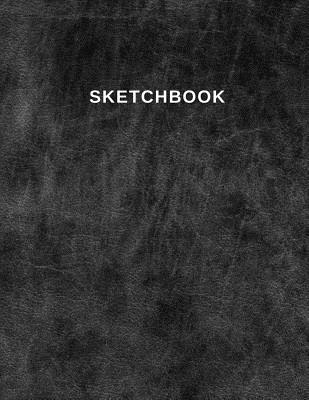 8.5 x 11 Black Matte Sketchbook