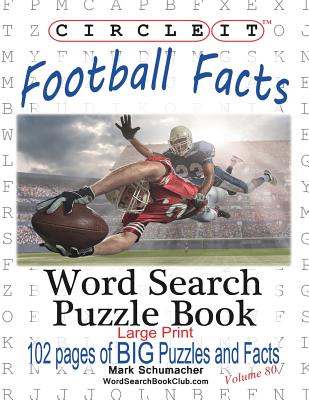 Circle It, Football Facts, Word Search, Puzzle Book Cover Image