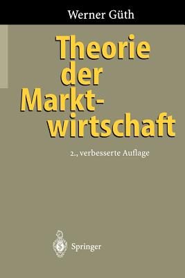 Theorie Der Marktwirtschaft Cover Image
