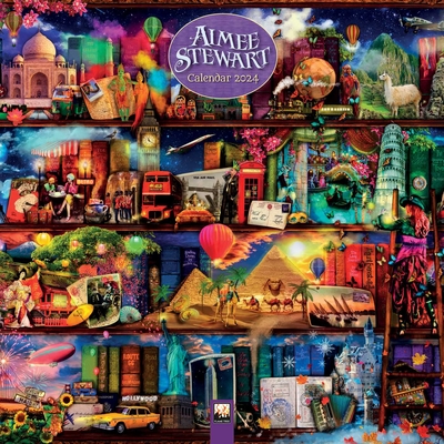 Aimee Stewart Wall Calendar 2024 (Art Calendar) Cover Image