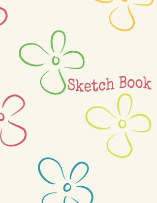 Sketch Book: Flower Doodles Cover Image