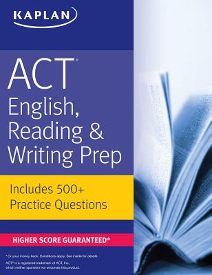 ACT English, Reading, & Writing Prep: Includes 500+ Practice Questions Cover Image