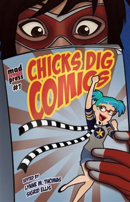 Cover for Chicks Dig Comics
