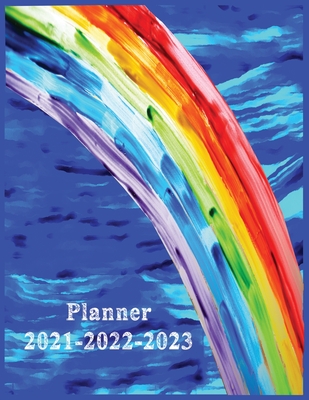 Planner 2021-2022-2023: Weekly and Monthly Planner and Organizer Calendar Schedule 2021-2022-2023 Academic Planner Large Cover Image