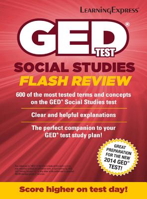 GED Test Social Studies Flash Review Cover Image