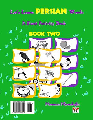 Let's Learn Persian Words (a Farsi Activity Book) Book Two By Nazanin Mirsadeghi Cover Image