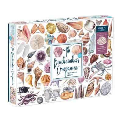 The Beachcomber's Companion 1000 Piece Puzzle With Shaped Pieces By Galison, Anna Marlis Burgard, Jillian Ditner (Illustrator) Cover Image