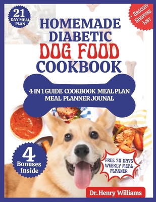 Homemade Diabetic Dog Food Cookbook: An Easy Guide to feeding your