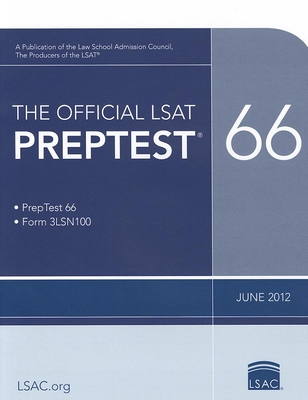 The Official LSAT Preptest 66: June 2012 LSAT Cover Image