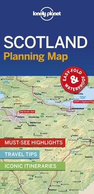 Lonely Planet Scotland Planning Map Cover Image
