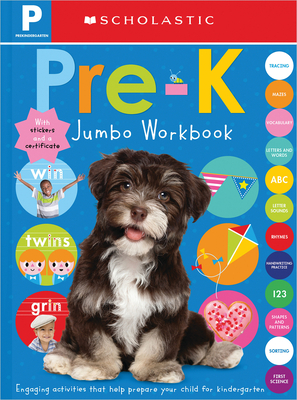 Pre-K Jumbo Workbook: Scholastic Early Learners (Jumbo Workbook) cover