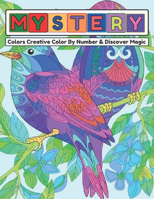 Mystery colors creative color by number & discover the magic