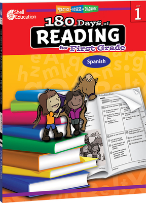 180 Days of Reading for First Grade (Spanish): Practice, Assess, Diagnose (180 Days of Practice) Cover Image