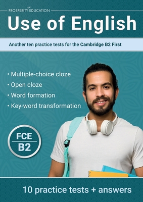 Use of English: Another ten practice tests for the Cambridge B2 First Cover Image