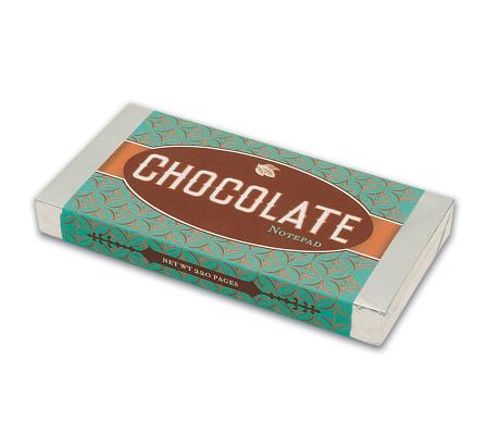 Chocolate Notepad By Chronicle Books Cover Image