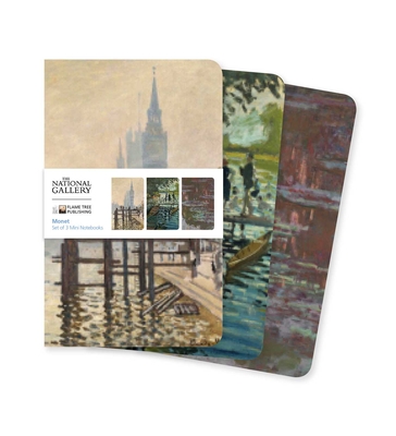 National Gallery: Monet Set of 3 Mini Notebooks (Mini Notebook Collections)