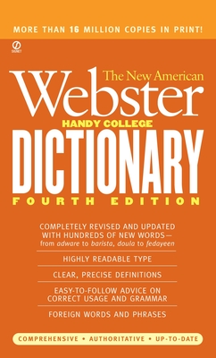 The New American Webster Handy College Dictionary: Fourth Edition Cover Image