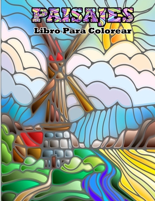 PAISAJES Libro Para Colorear: Paisajes, Ciudades Y Castillos Libro para Colorear: Paisajes urbanos de ciudades europeas - Idea de regalo de Navidad Cover Image