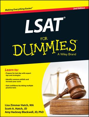 LSAT for Dummies, 2nd Edition By Lisa Zimmer Hatch, Scott A. Hatch, Amy Hackney Blackwell Cover Image