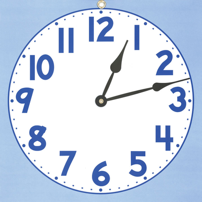 Large Clock Dial By Ideal School Supply (Compiled by) Cover Image