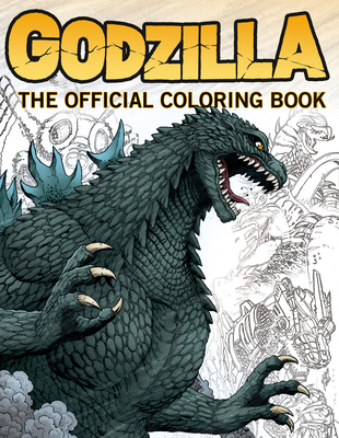 Godzilla: The Official Coloring Book By Titan Cover Image