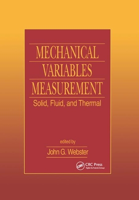 Mechanical Variables Measurement - Solid, Fluid, and Thermal Cover Image