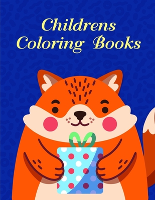Childrens Coloring Books: Christmas Book from Cute Forest Wildlife Animals (Nature Kids #17) By Harry Blackice Cover Image