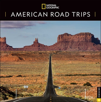 National Geographic: American Road Trips 2024 Wall Calendar By National Geographic, Disney Cover Image