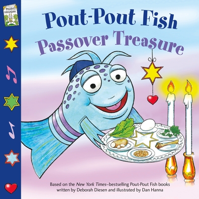 Pout-Pout Fish: Passover Treasure (A Pout-Pout Fish Paperback Adventure) Cover Image