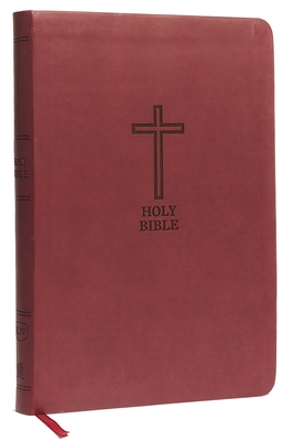 KJV, Thinline Bible, Large Print, Imitation Leather, Red Letter Edition Cover Image