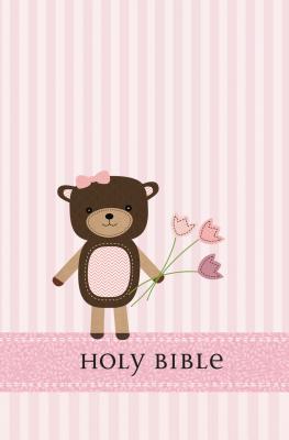 Holy Bible-Baby Bear Girl By Thomas Nelson Cover Image
