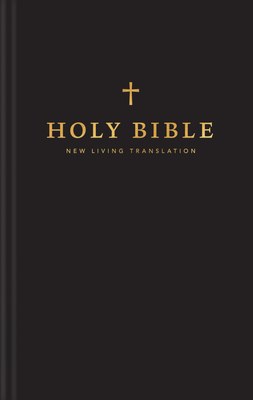 NLT Church Bible (Hardcover, Black) By Tyndale (Created by) Cover Image