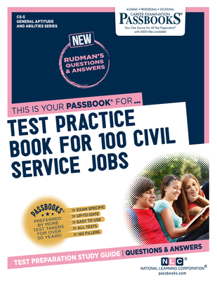 Test Practice Book For 100 Civil Service Jobs (CS-5): Passbooks Study Guide By National Learning Corporation Cover Image