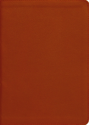 Esv, Thompson Chain-Reference Bible, Genuine Leather, Calfskin, Tan, Red Letter, Thumb Indexed Cover Image