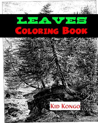 Leaves Coloring Book Cover Image