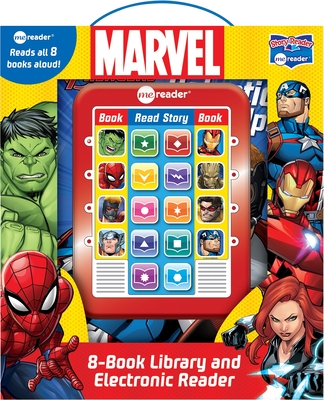 Me Reader 3 Inch 8 Book Marvel Refresh: Me Reader: 8-Book Library and Electronic Reader [With Electronic Reader] Cover Image