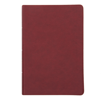 NASB Giant Print Reference Bible, Burgundy LeatherTouch, Indexed Cover Image