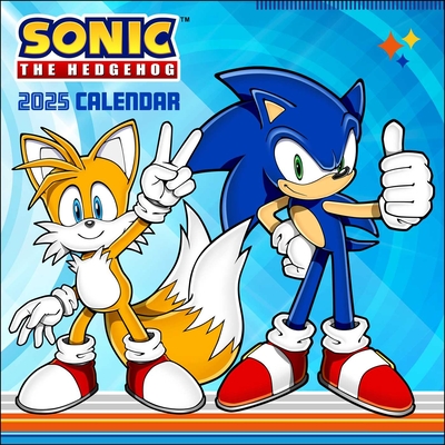 Sonic the Hedgehog 2025 Wall Calendar By Sega Cover Image