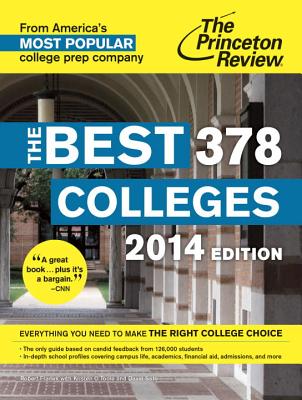 The Best 378 Colleges, 2014 Edition Cover Image