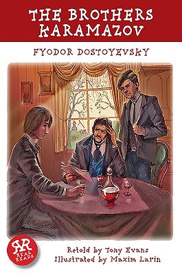 The Brothers Karamazov By Fyodor Dostoevsky, Maxim Larin (Illustrator), Tony Evans (Retold by) Cover Image