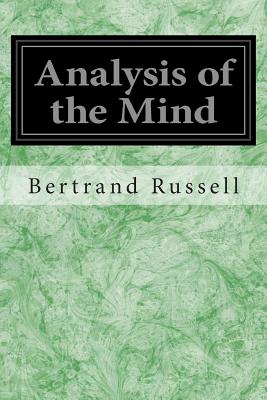 Analysis of the Mind By Bertrand Russell Cover Image