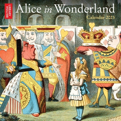 british-library-alice-in-wonderland-mini-wall-calendar-2023-art-calendar-calendar-quail-ridge-books